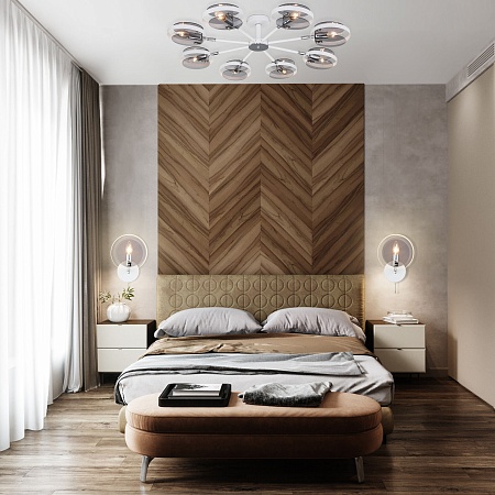 Потолочный светильник Eurosvet 70121/8 белый Smart - фото