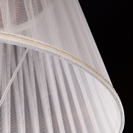 Напольный светильник Eurosvet 01003/1 белый с золотом - фото