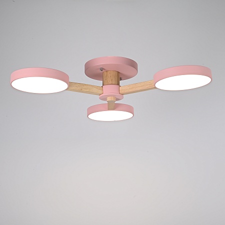 Потолочная Люстра Turna 3 Pink Imperiumloft 178333-26 - фото