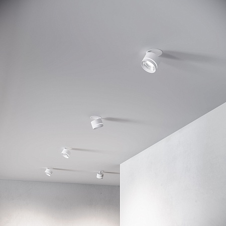 Встраиваемый поворотный светодиодный светильник 8W 4200K белый 25035/LED Elektrostandard - фото