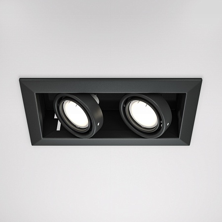 Встраиваемый светильник Technical Metal Modern DL008-2-02-B - фото