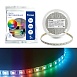 Светодиодная LED лента Feron LS606, 60SMD(5050)/m 14,4W/m 12V 5m RGB - фото