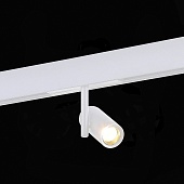 Магнитный трековый светильник Белый LED 1*8W 3000K 550Lm Ra&gt;90 36° IP20 D42xH135 48VV ST808.536.08