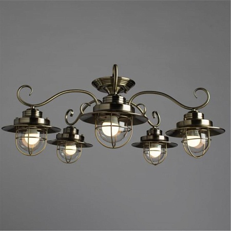 Потолочная люстра ARTE LAMP A4579PL-5AB - фото