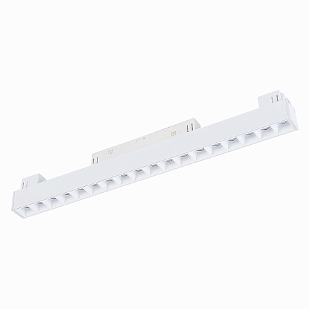 Магнитный трековый светильник Белый LED 1*18W 3000K 1 407Lm Ra>80 36° IP20 L331xW22xH44 ST361.536.18 - фото