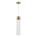 Светильник подвесной ST-Luce Латунь/Прозрачный LED 1*12W 4000K SL6236.303.01 - фото
