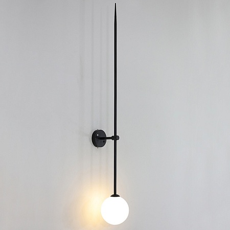 Настенный Светильник Lines Ball 200 Black Imperiumloft 178056-26 - фото