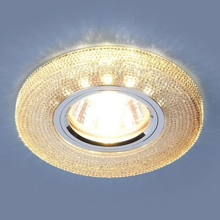 Точечный светильник с LED подсветкой 2130 MR16 GС тонированный - фото