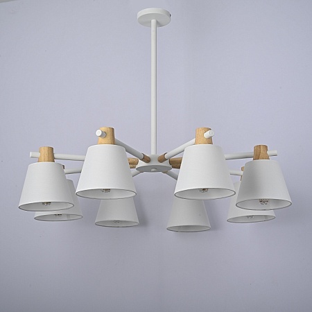 Потолочная Люстра На Штанге Natura A White 8 Imperiumloft 177988-26 - фото