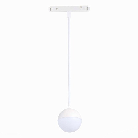 Магнитный трековый светильник подвесной Белый LED 1*7W 4000K 520Lm Ra>80 120° IP20 D90x ST358.543.07 - фото