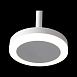 Светильник подвесной Белый LED 1*6W 3000K 468Lm Ra>80 120° IP20 D112xH184 170-240V ST104.503.06 - фото