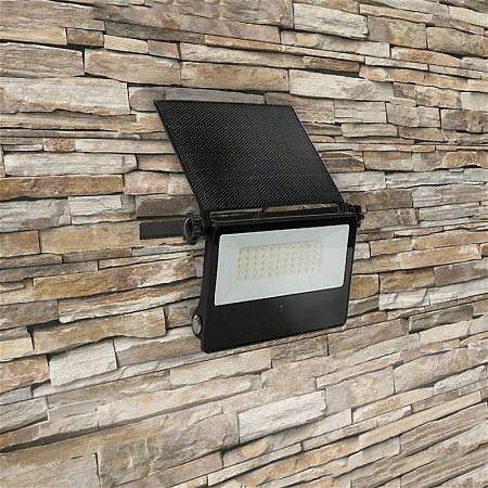 Прожектор с солнечной панелью,  LL-960, IP65 20W 6400K - фото