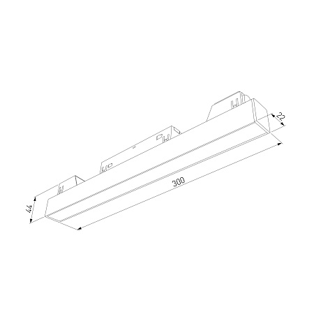 Slim Magnetic L01 Трековый светильник 10W 4200K белый 85000/01 85000/01 Elektrostandard - фото