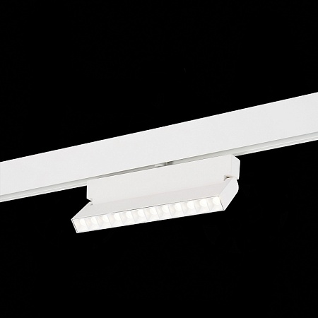 Магнитный трековый светильник белый LED 1*12W 4000K 1 009Lm Ra>80 36° IP20 L219xW22xH13 ST362.546.12 - фото