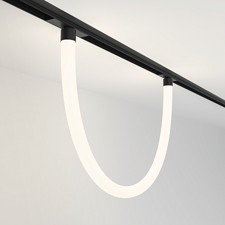 Трековая система Maytoni магнитная накладная чёрная 200 TS-D-200-TR101-2-20W4K-B