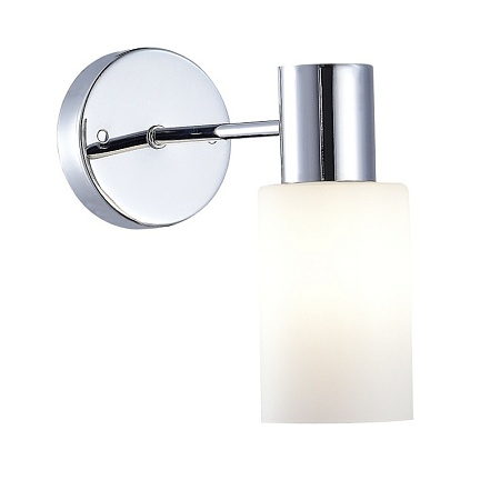 Светильник настенный Хром/Белый E14 1*60W SLE1139-101-01 - фото