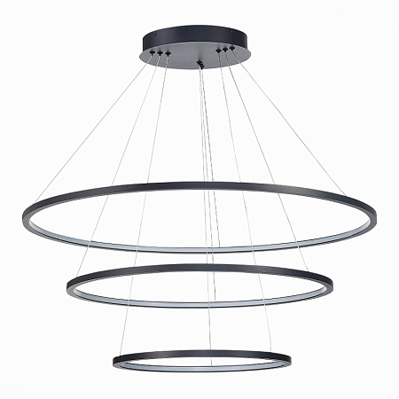 Светильник подвесной ST-Luce Черный/Белый LED 1*114W 4000K ST603.443.114 - фото