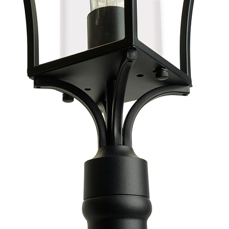 Светильник садово-парковый Feron PL736 столб 60W E27 230V, черный - фото
