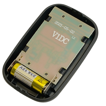 Звонок дверной беспроводной Feron E-381 Электрический 38 мелодий черный с питанием от батареек - фото