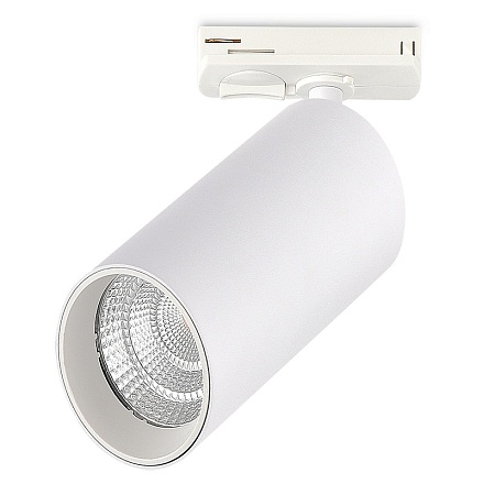 Св-к трек. Белый LED 1*20W 4000K 1 800Lm Ra>90 24 IP20 DxH- 220V ST382.546.20.TRIAC - фото