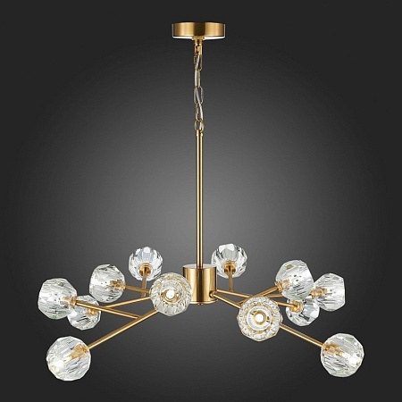 Светильник подвесной ST-Luce Латунь/Прозрачный G9 LED 12*5W SL1166.303.12 - фото