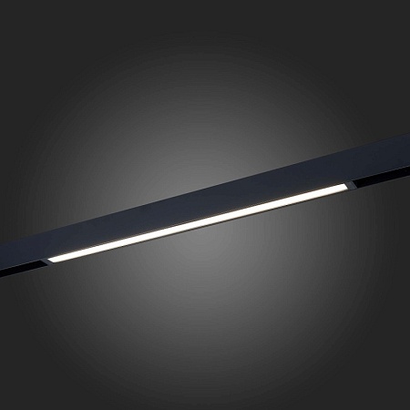 Св-к трек. SMART Черный LED 1*27W 2700K-6000K 2 250Lm Ra>90 120 IP20 L600xW25xH41 220V ST657.496.27 - фото