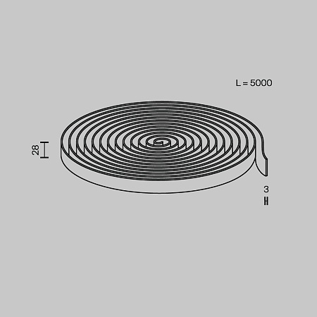 Токопроводящая текстильная лента TRX130-1.5LG - фото