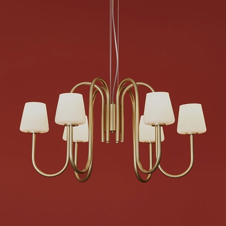 Подвесной светильник Freya FR2039PL-06G - фото