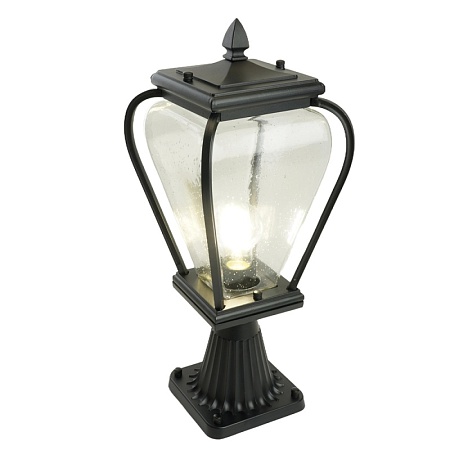 Светильник садово-парковый Feron PL744  на постамент 60W 230V E27, черный - фото