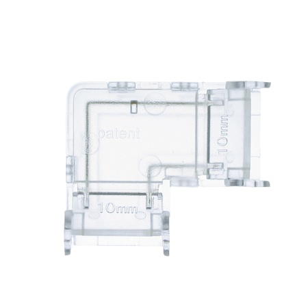 Соединитель угловой 12мм для ленты COB шириной 10 мм LS530, LD176 - фото