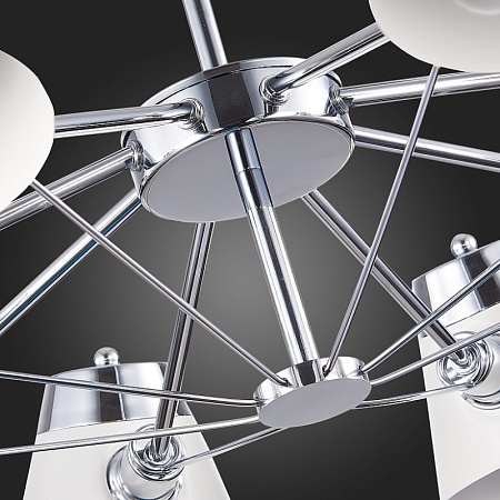 Светильник потолочный Хром/Белый E14 8*40W SLE155802-08 - фото