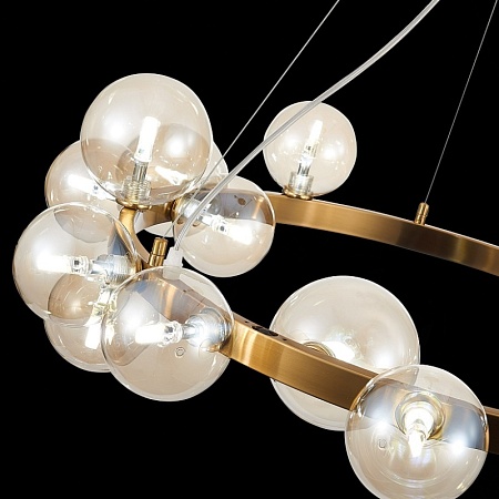 Светильник подвесной ST-Luce Бронза/Коньячный G4 15*5W SL1165.303.15 - фото