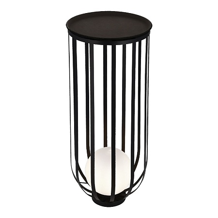Светильник напольный ST-Luce Черный/Белый E27 1*60W SL6129.405.01 - фото