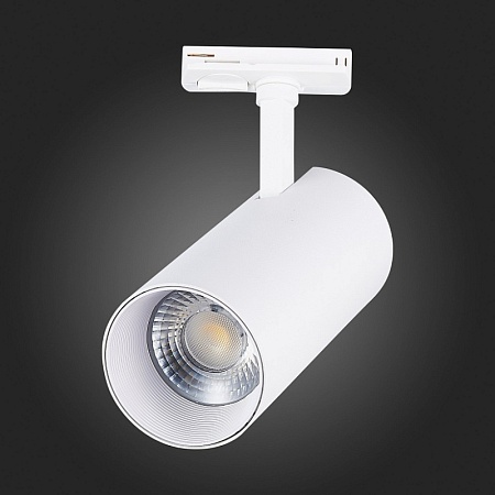Св-к трек. Белый LED 1*30W 3000K 2 700Lm Ra≥90 36° IP20 L177xW77xH204 100-240V ST350.536.30.36 - фото