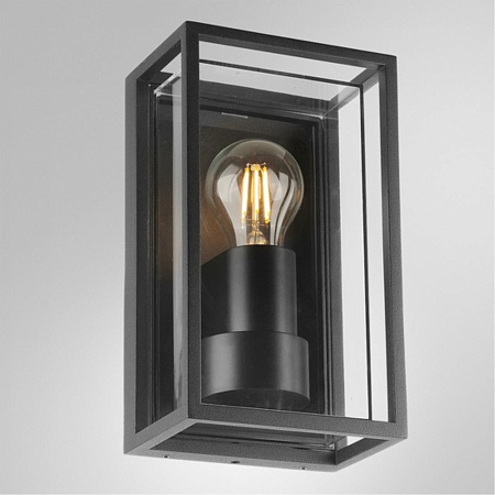 Уличный настенный светильник ARTE LAMP A2322AL-1BK - фото