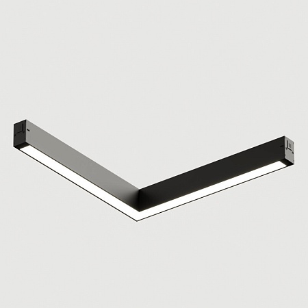 DK8014-BK Угловой светильник SMART LINEAR ANGLE 18W DIM 3000K-6000K, черный - фото