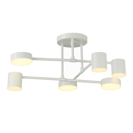Светильник потолочный Белый/Белый LED 6*7W 4000K SLE201052-06 - фото