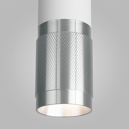 Подвесной светильник DLN108 GU10 белый/серебро - фото