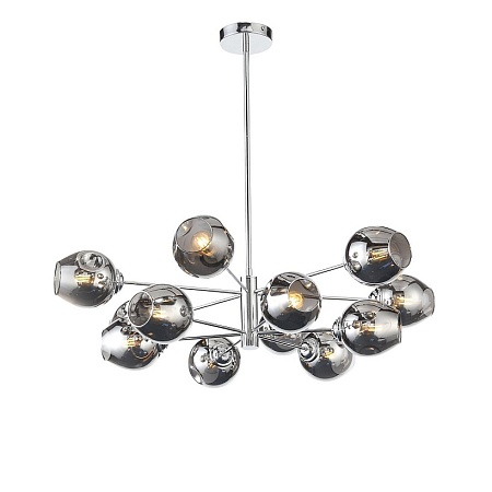 Светильник подвесной ST-Luce Хром/Дымчатый E14 12*40W SL1500.103.12 - фото