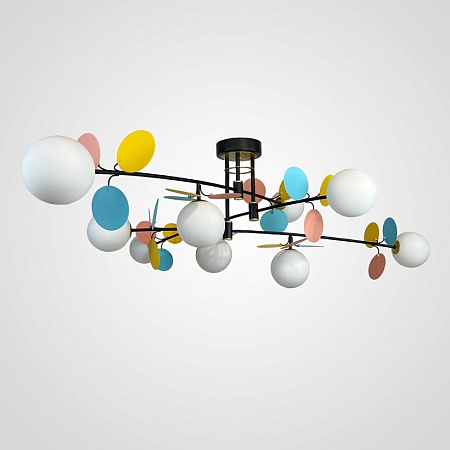 Потолочная Люстра Matisse B D120 Black Multicolor Imperiumloft 194953-23 - фото