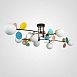 Потолочная Люстра Matisse B D120 Black Multicolor Imperiumloft 194953-23 - фото