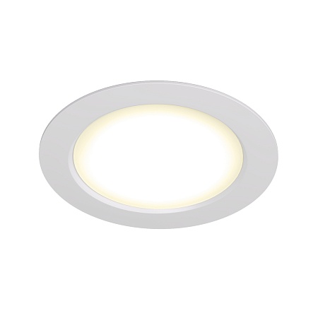 DK3048-WH Встраиваемый светильник, IP 20, 7Вт, LED, белый, пластик - фото