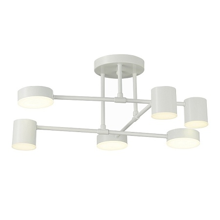 Светильник потолочный Белый/Белый LED 6*7W 4000K SLE201052-06 - фото