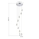 Светильник подвесной ST-Luce Хром/Прозрачный LED 8*3W 3000K SL6114.103.08 - фото