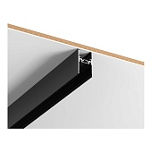 Шинопровод SKYFLAT накладной/подвесной ST-Luce Черный Длина 1 000мм ST068.419.00