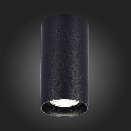 Светильник потолочный Черный LED 1*15W 4000K 1 200Lm Ra>90 60° IP44 D75xH140 220-265V ST157.442.15 - фото