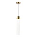 Светильник подвесной ST-Luce Латунь/Прозрачный LED 1*12W 4000K SL6236.303.01 - фото
