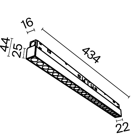 Трековый светильник Technical Points  TR031-4-24WTW-DD-W - фото