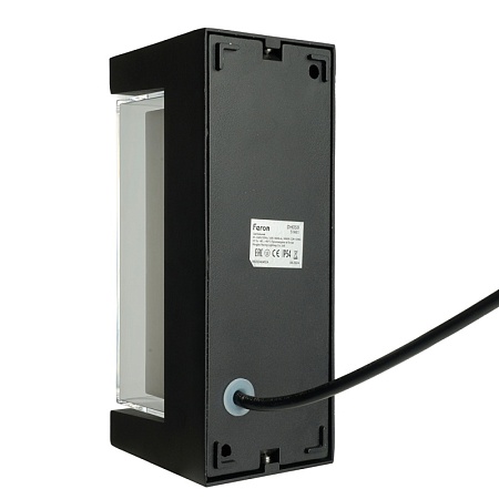 Светильник уличный светодиодный Feron DH059, 16W, 1400Lm, 3000K, черный - фото