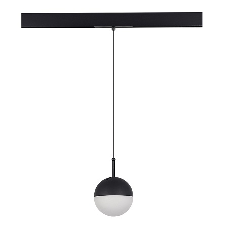 Магнитный трековый светильник Черный LED 1*7W 4000K Lm Ra90 120° IP20 D100xH- 48V ST681.446.07 - фото